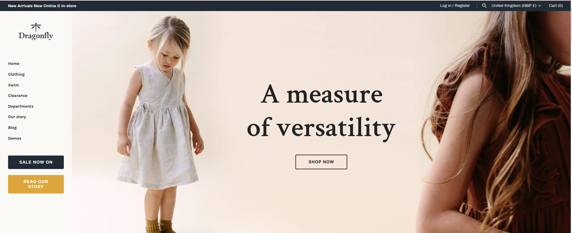 Masonry / Dragonfly Shopify Theme Screenshot