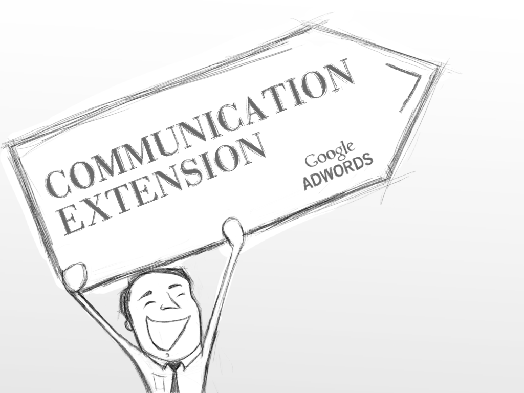 Communication Ad Extension - Adwords Beta latest Offering