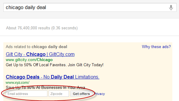 Communication Ad Extensions - Deals Version - AdWords Beta