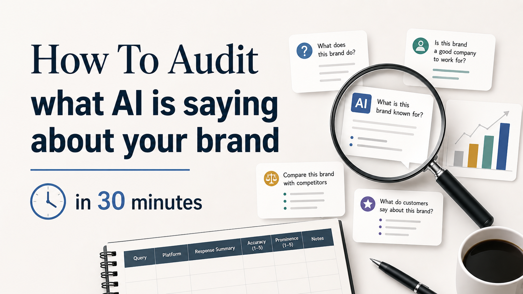 How To Audit What AI is saying About your brand in 30 minutes
